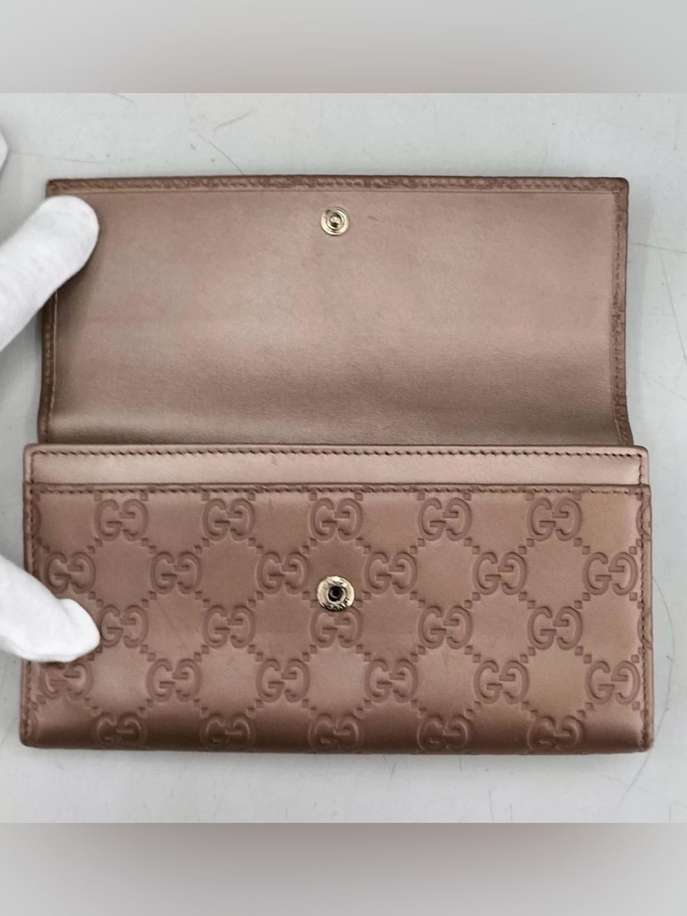 Gucci Heart Long Wallet Leather - Picture 6 of 13
